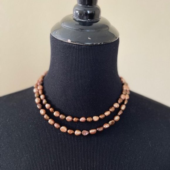 Kay Jewelers Jewelry Kays Chocolate Fresh Water Pearls Necklace